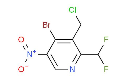 AM121690 | 1805340-84-4 | 4-Bromo-3-(chloromethyl)-2-(difluoromethyl)-5-nitropyridine