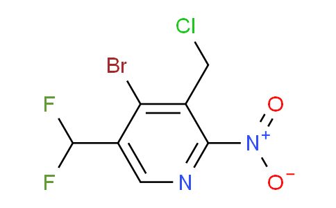 AM121692 | 1805164-09-3 | 4-Bromo-3-(chloromethyl)-5-(difluoromethyl)-2-nitropyridine