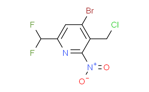 AM121694 | 1805443-14-4 | 4-Bromo-3-(chloromethyl)-6-(difluoromethyl)-2-nitropyridine