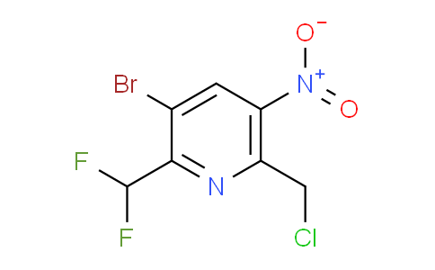 AM121697 | 1804966-38-8 | 3-Bromo-6-(chloromethyl)-2-(difluoromethyl)-5-nitropyridine
