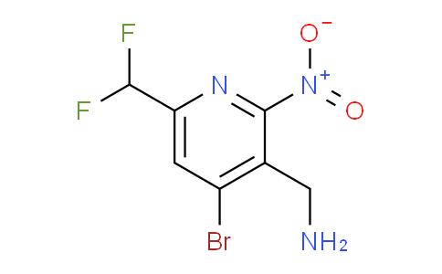 AM121702 | 1806920-81-9 | 3-(Aminomethyl)-4-bromo-6-(difluoromethyl)-2-nitropyridine