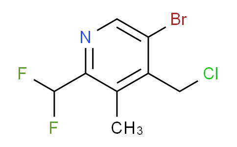 AM121704 | 1805431-66-6 | 5-Bromo-4-(chloromethyl)-2-(difluoromethyl)-3-methylpyridine