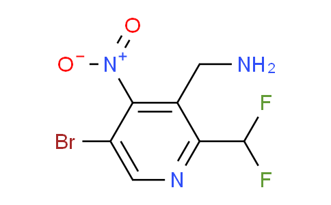 AM121705 | 1805252-53-2 | 3-(Aminomethyl)-5-bromo-2-(difluoromethyl)-4-nitropyridine