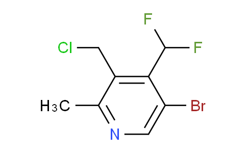 AM121706 | 1804459-79-7 | 5-Bromo-3-(chloromethyl)-4-(difluoromethyl)-2-methylpyridine