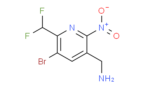 AM121707 | 1805378-27-1 | 3-(Aminomethyl)-5-bromo-6-(difluoromethyl)-2-nitropyridine