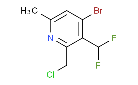 AM121711 | 1806861-21-1 | 4-Bromo-2-(chloromethyl)-3-(difluoromethyl)-6-methylpyridine