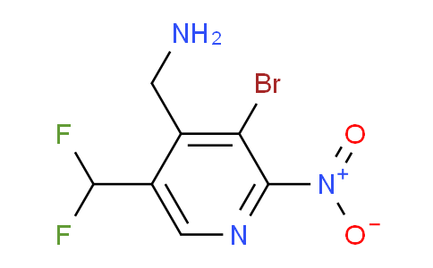 AM121716 | 1806869-78-2 | 4-(Aminomethyl)-3-bromo-5-(difluoromethyl)-2-nitropyridine