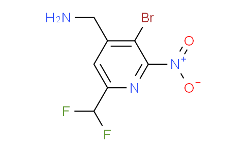 AM121717 | 1805436-75-2 | 4-(Aminomethyl)-3-bromo-6-(difluoromethyl)-2-nitropyridine