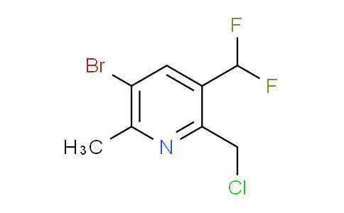 AM121721 | 1804459-88-8 | 5-Bromo-2-(chloromethyl)-3-(difluoromethyl)-6-methylpyridine