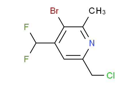 AM121722 | 1806913-07-4 | 3-Bromo-6-(chloromethyl)-4-(difluoromethyl)-2-methylpyridine