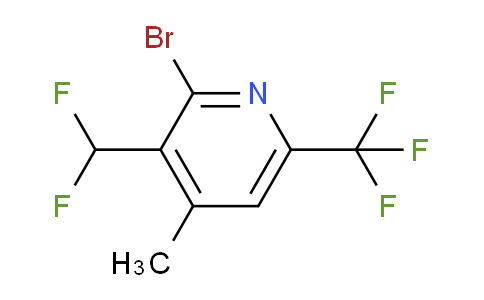 AM121724 | 1804459-92-4 | 2-Bromo-3-(difluoromethyl)-4-methyl-6-(trifluoromethyl)pyridine