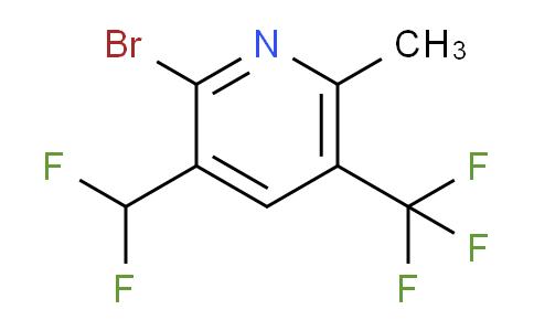 AM121728 | 1804459-96-8 | 2-Bromo-3-(difluoromethyl)-6-methyl-5-(trifluoromethyl)pyridine