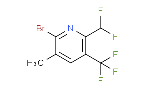 AM121738 | 1806913-31-4 | 2-Bromo-6-(difluoromethyl)-3-methyl-5-(trifluoromethyl)pyridine