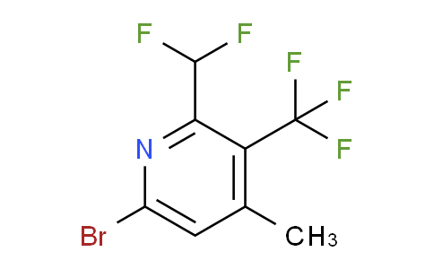 AM121740 | 1806913-34-7 | 6-Bromo-2-(difluoromethyl)-4-methyl-3-(trifluoromethyl)pyridine