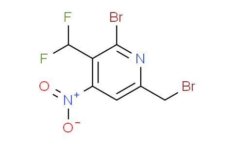 AM121742 | 1804963-58-3 | 2-Bromo-6-(bromomethyl)-3-(difluoromethyl)-4-nitropyridine