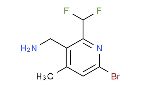 AM121747 | 1805382-46-0 | 3-(Aminomethyl)-6-bromo-2-(difluoromethyl)-4-methylpyridine