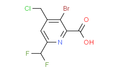 AM121757 | 1807002-19-2 | 3-Bromo-4-(chloromethyl)-6-(difluoromethyl)pyridine-2-carboxylic acid