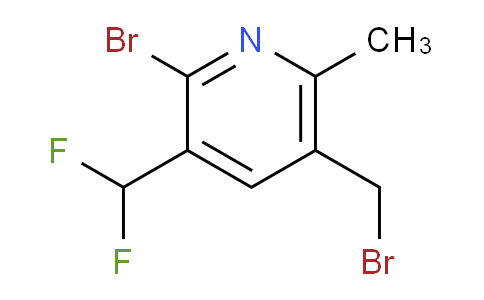 AM121758 | 1805431-15-5 | 2-Bromo-5-(bromomethyl)-3-(difluoromethyl)-6-methylpyridine