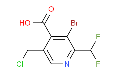 AM121759 | 1805953-57-4 | 3-Bromo-5-(chloromethyl)-2-(difluoromethyl)pyridine-4-carboxylic acid