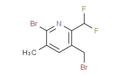 AM121762 | 1805930-32-8 | 2-Bromo-5-(bromomethyl)-6-(difluoromethyl)-3-methylpyridine