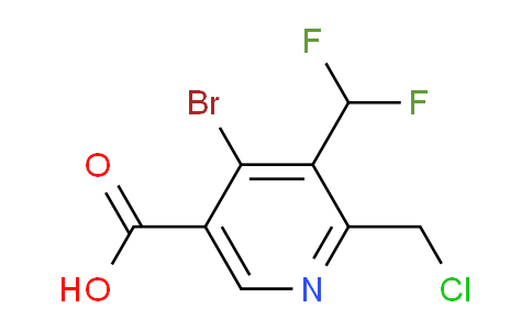 AM121766 | 1805953-70-1 | 4-Bromo-2-(chloromethyl)-3-(difluoromethyl)pyridine-5-carboxylic acid