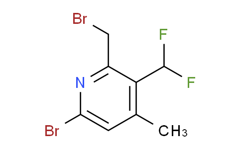 AM121768 | 1806864-68-5 | 6-Bromo-2-(bromomethyl)-3-(difluoromethyl)-4-methylpyridine
