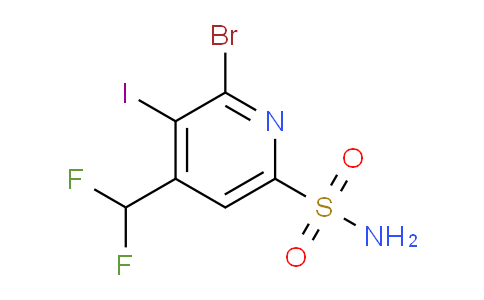 AM121779 | 1805171-23-6 | 2-Bromo-4-(difluoromethyl)-3-iodopyridine-6-sulfonamide