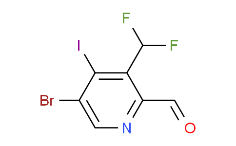 AM121782 | 1806909-75-0 | 5-Bromo-3-(difluoromethyl)-4-iodopyridine-2-carboxaldehyde