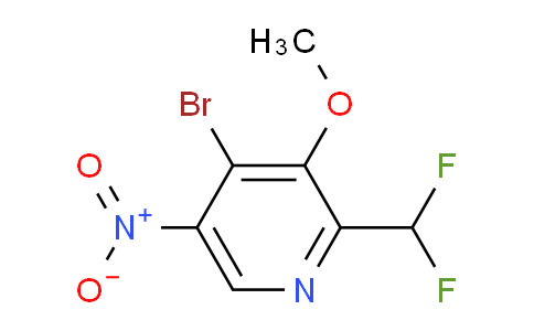 AM121783 | 1807028-79-0 | 4-Bromo-2-(difluoromethyl)-3-methoxy-5-nitropyridine