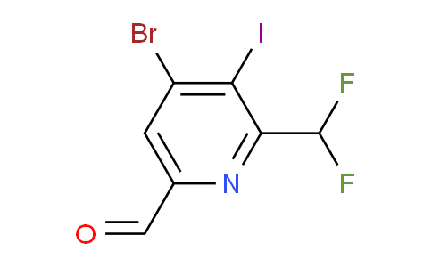 AM121784 | 1806909-81-8 | 4-Bromo-2-(difluoromethyl)-3-iodopyridine-6-carboxaldehyde