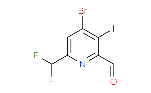 AM121785 | 1805924-27-9 | 4-Bromo-6-(difluoromethyl)-3-iodopyridine-2-carboxaldehyde