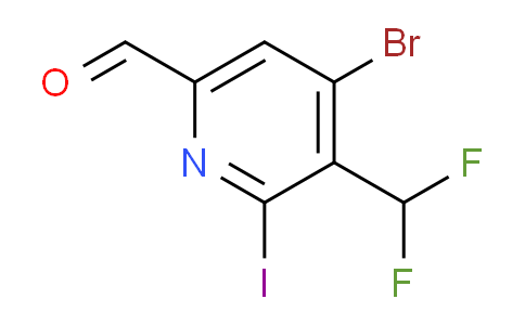 AM121787 | 1806910-04-2 | 4-Bromo-3-(difluoromethyl)-2-iodopyridine-6-carboxaldehyde