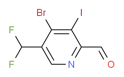 AM121789 | 1805414-87-2 | 4-Bromo-5-(difluoromethyl)-3-iodopyridine-2-carboxaldehyde