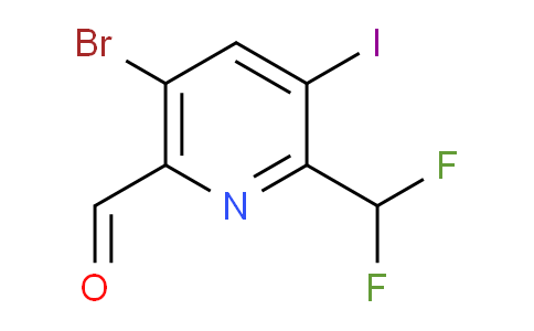 AM121790 | 1805375-07-8 | 5-Bromo-2-(difluoromethyl)-3-iodopyridine-6-carboxaldehyde