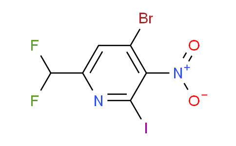 AM121794 | 1805919-94-1 | 4-Bromo-6-(difluoromethyl)-2-iodo-3-nitropyridine