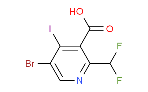 AM121795 | 1804891-43-7 | 5-Bromo-2-(difluoromethyl)-4-iodopyridine-3-carboxylic acid