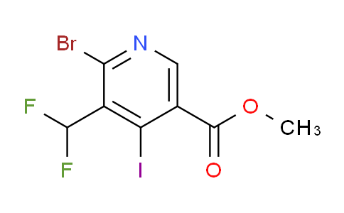 AM121797 | 1805375-66-9 | Methyl 2-bromo-3-(difluoromethyl)-4-iodopyridine-5-carboxylate