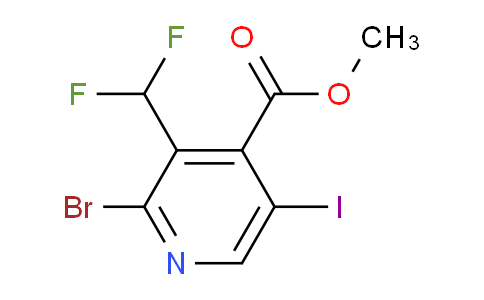 AM121798 | 1805924-91-7 | Methyl 2-bromo-3-(difluoromethyl)-5-iodopyridine-4-carboxylate