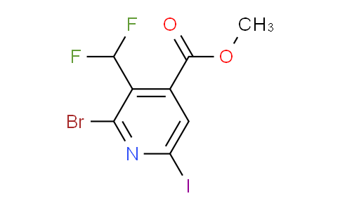 AM121799 | 1804841-10-8 | Methyl 2-bromo-3-(difluoromethyl)-6-iodopyridine-4-carboxylate