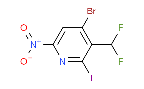 AM121800 | 1807005-30-6 | 4-Bromo-3-(difluoromethyl)-2-iodo-6-nitropyridine