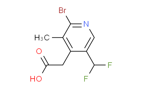 AM121804 | 1806855-45-7 | 2-Bromo-5-(difluoromethyl)-3-methylpyridine-4-acetic acid