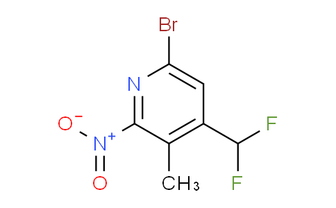 AM121805 | 1805430-80-1 | 6-Bromo-4-(difluoromethyl)-3-methyl-2-nitropyridine