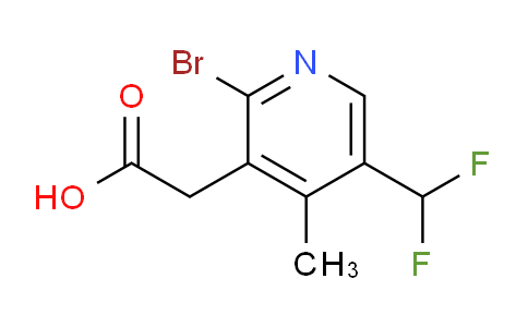 AM121806 | 1805436-91-2 | 2-Bromo-5-(difluoromethyl)-4-methylpyridine-3-acetic acid