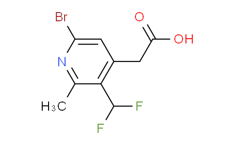 AM121808 | 1805936-84-8 | 6-Bromo-3-(difluoromethyl)-2-methylpyridine-4-acetic acid