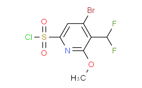 AM121812 | 1805351-92-1 | 4-Bromo-3-(difluoromethyl)-2-methoxypyridine-6-sulfonyl chloride