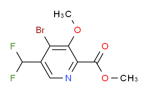 AM121813 | 1806910-21-3 | Methyl 4-bromo-5-(difluoromethyl)-3-methoxypyridine-2-carboxylate