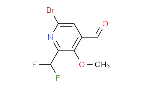 AM121815 | 1805165-78-9 | 6-Bromo-2-(difluoromethyl)-3-methoxypyridine-4-carboxaldehyde