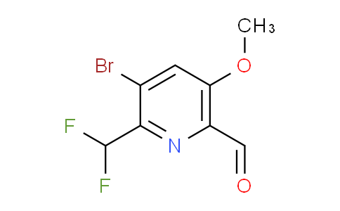 AM121817 | 1805247-17-9 | 3-Bromo-2-(difluoromethyl)-5-methoxypyridine-6-carboxaldehyde