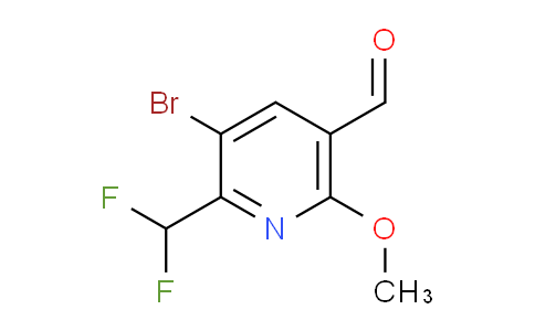 AM121818 | 1804461-03-7 | 3-Bromo-2-(difluoromethyl)-6-methoxypyridine-5-carboxaldehyde