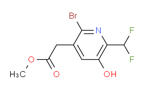 AM121823 | 1805372-45-5 | Methyl 2-bromo-6-(difluoromethyl)-5-hydroxypyridine-3-acetate